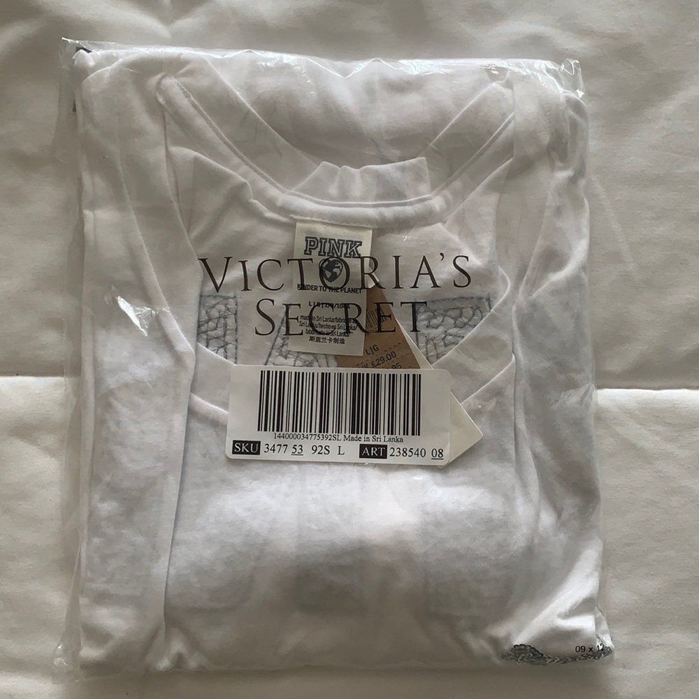 PINK: CAMPUS SHORT SLEEVE TEE